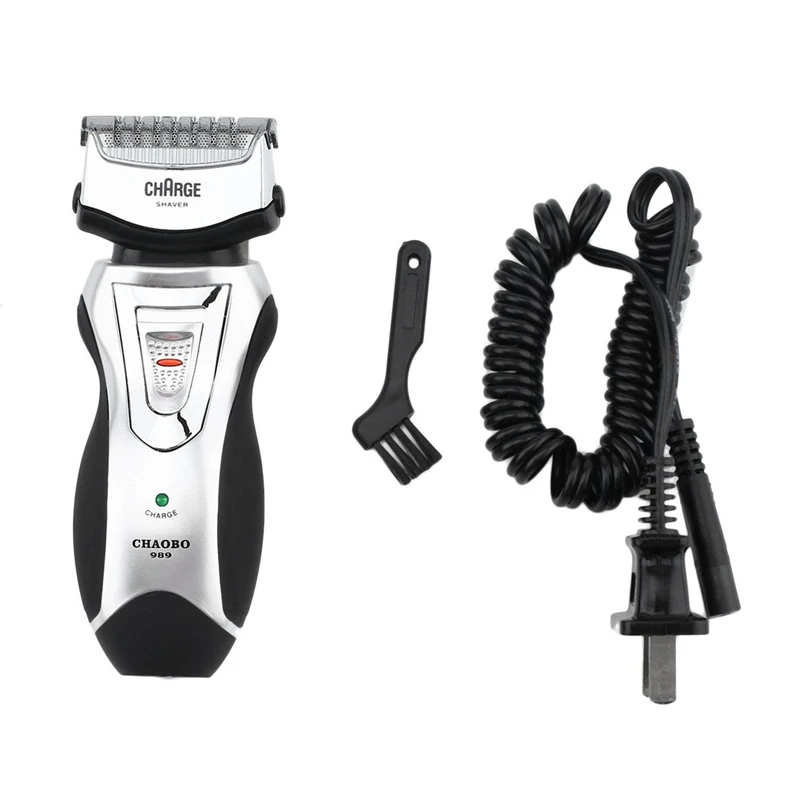 Men's Rechargeable Electric Shaver Double Mesh Blades Razor Groomer US Plug with Precision Stainless Steel Shaving Mesh Blades
Men's Rechargeable Electric Shaver Double Mesh Blades Razor Groomer US Plug with Precision Stainless Steel Shaving Mesh Blades
