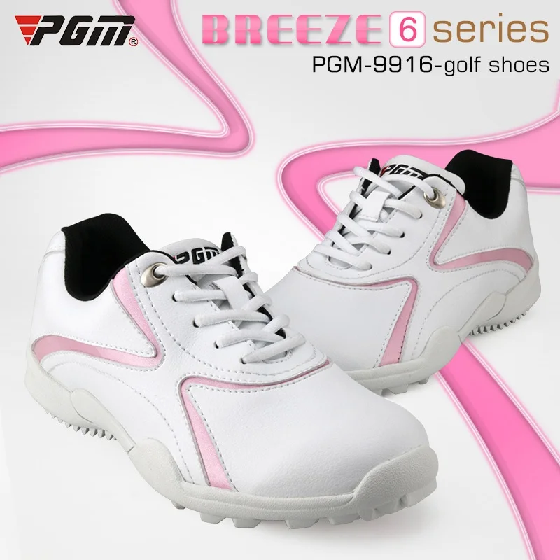 Кроссовки для гольфа PGM женские Нескользящие дышащие легкие Сникерсы