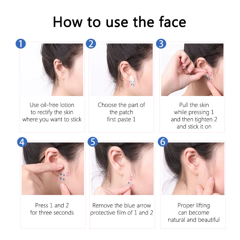 80/40pcs Lift Face Sticker Instant Waterproof V Shape Breathable Makeup Adhesive Tape Invisible Lifting Tighten Chin 2021 Slim
80/40pcs Lift Face Sticker Instant Waterproof V Shape Breathable Makeup Adhesive Tape Invisible Lifting Tighten Chin 2021 Slim