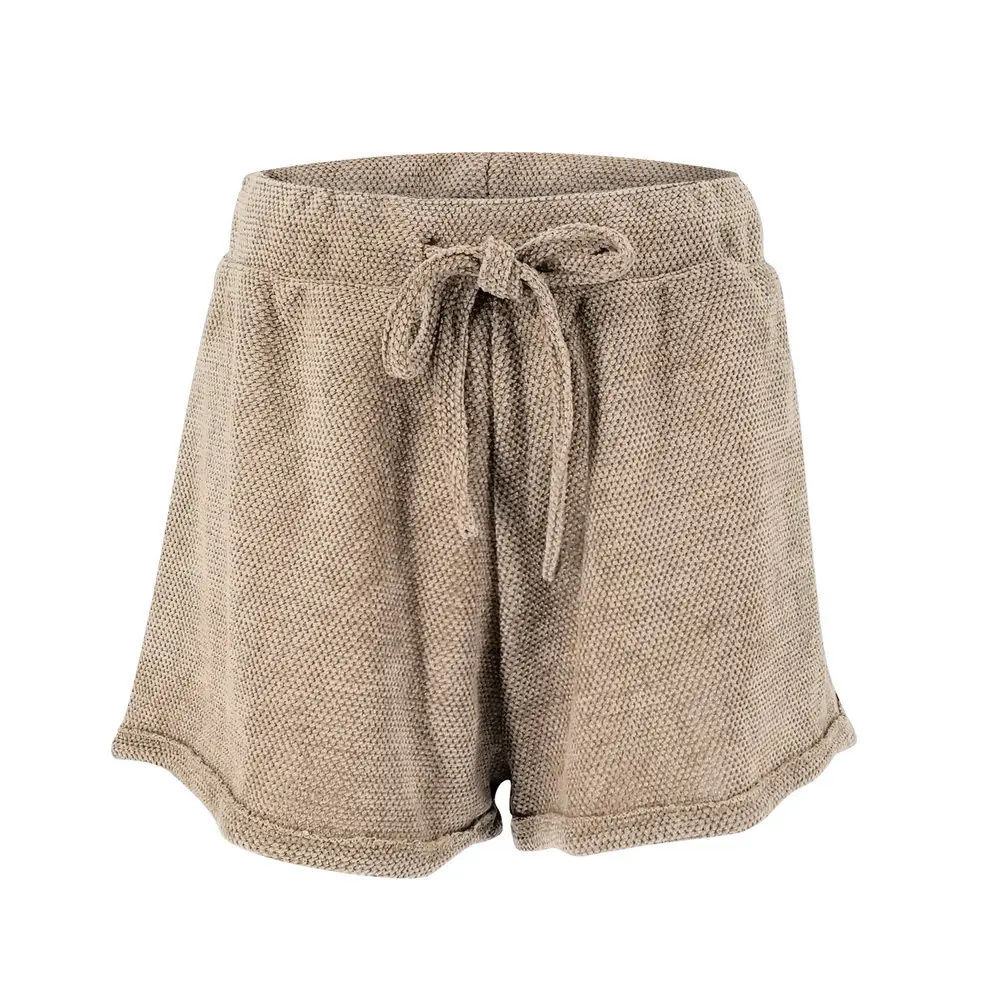 Women Holiday Simple Boy Friend Style Bandage Elastic Waist Edgefold Shorts Sexy Fashion Girl Summer Loose Travel Basic Shorts
Women Holiday Simple Boy Friend Style Bandage Elastic Waist Edgefold Shorts Sexy Fashion Girl Summer Loose Travel Basic Shorts