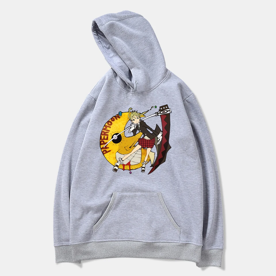 Soul Eater Hoodies Autumn Loose Cotton Sweatshirt Men Women Basic Hoodie Fashion Harajuku Boy/girl Hoodies Anime Print Pullovers
Soul Eater Hoodies Autumn Loose Cotton Sweatshirt Men Women Basic Hoodie Fashion Harajuku Boy/girl Hoodies Anime Print Pullovers