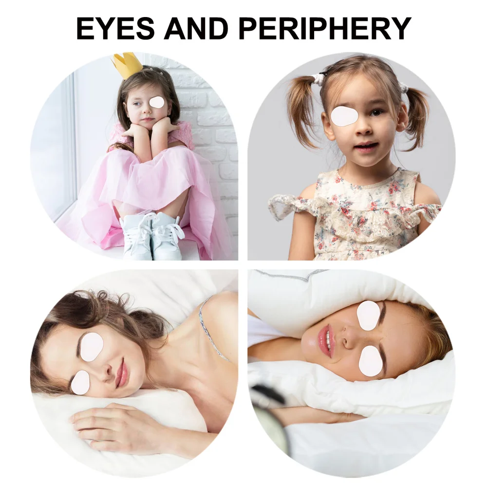 6 Pairs of Eye Treatment Stickers Breathable Eye Patches Eye Wound Dressings
6 Pairs of Eye Treatment Stickers Breathable Eye Patches Eye Wound Dressings
