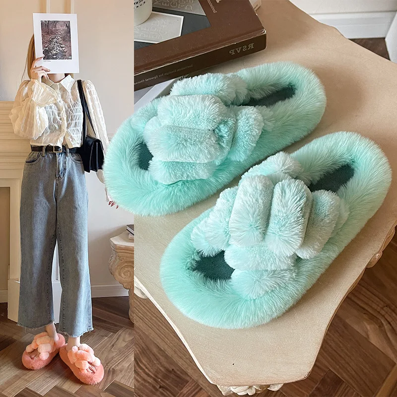 Couple Cotton Slippers Female Autumn And Winter Thick End Indoor Home Korean Version Of Cute Warm Fashion Home Hairy Slippers
Couple Cotton Slippers Female Autumn And Winter Thick End Indoor Home Korean Version Of Cute Warm Fashion Home Hairy Slippers