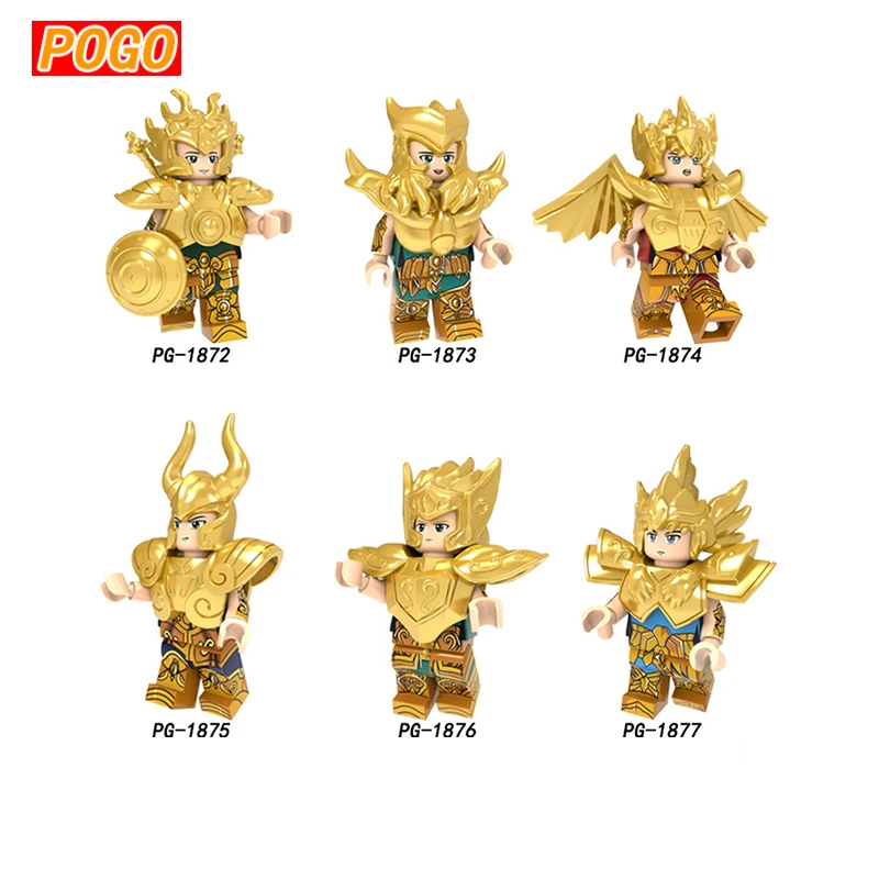 POGO 8213 Original Anime Gold Saint Assembled Building Blocks Tiger Miro Shura Camiab Simple Toy for Children Action Figures
POGO 8213 Original Anime Gold Saint Assembled Building Blocks Tiger Miro Shura Camiab Simple Toy for Children Action Figures