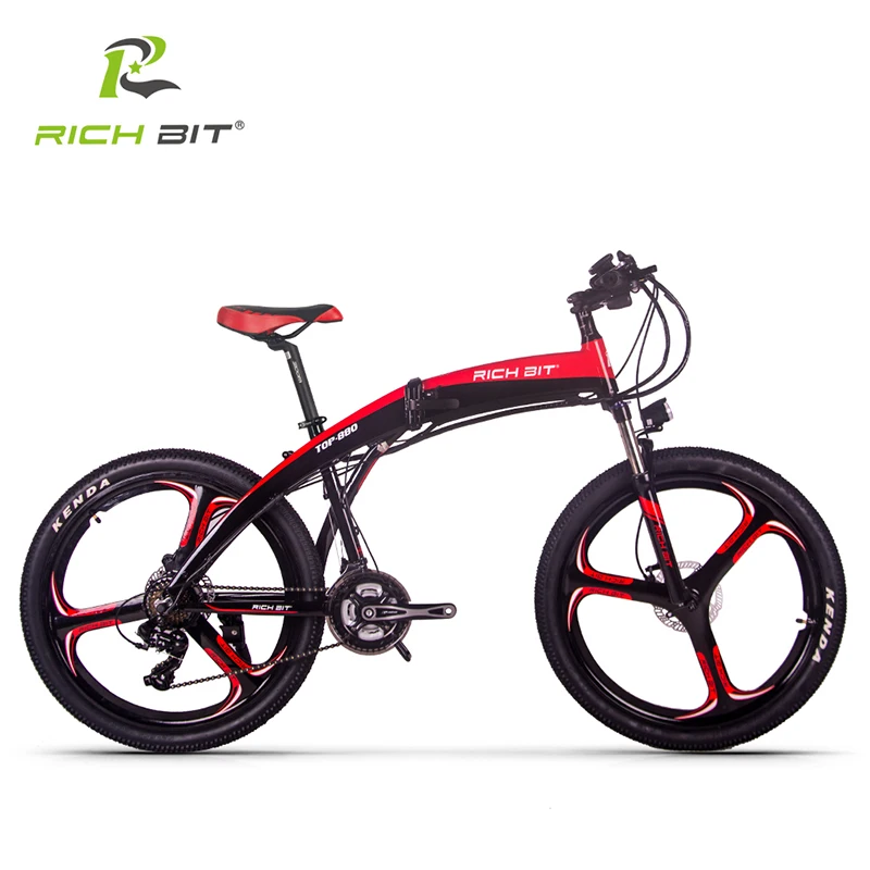 

The new RT-880 foldable ebike mountain electric bicycle is quickly delivered to Europe 36V*250W 9.6Ah battery, hydraulic brake