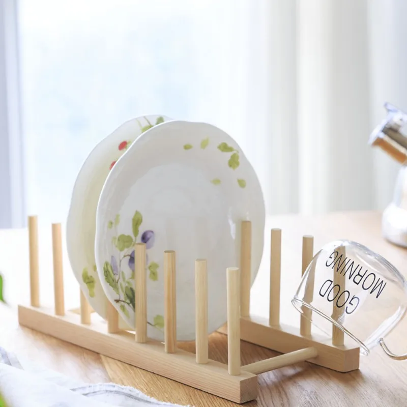 Storage Rack For Plates/Bowls/Cup, Bamboo Dish Rack Drain Board Dry Drain Storage Rack Bracket Wooden Kitchen Cabinet
Storage Rack For Plates/Bowls/Cup, Bamboo Dish Rack Drain Board Dry Drain Storage Rack Bracket Wooden Kitchen Cabinet