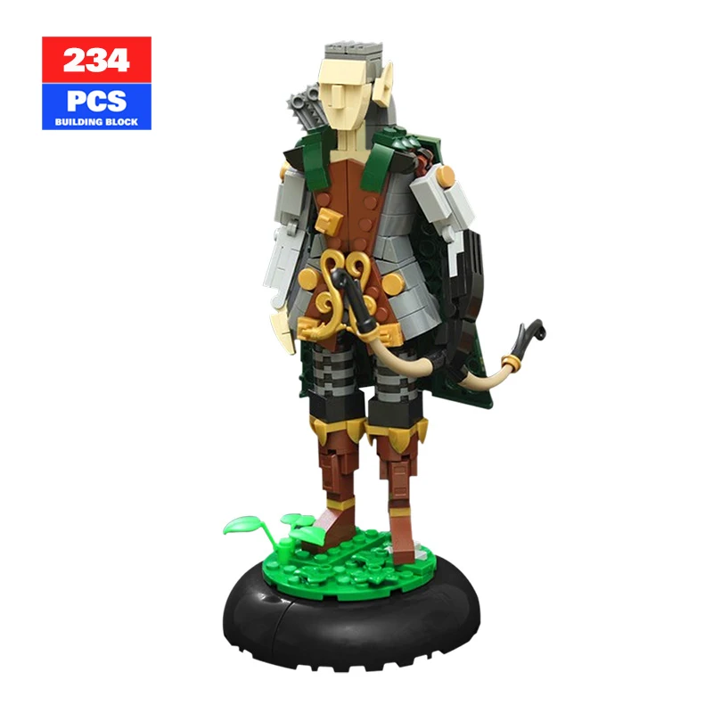 MOC Ideas Creative Expert Magical World Characters Elven Archer Figure Building Blocks DIY Toys for Children Holiday Gift
MOC Ideas Creative Expert Magical World Characters Elven Archer Figure Building Blocks DIY Toys for Children Holiday Gift