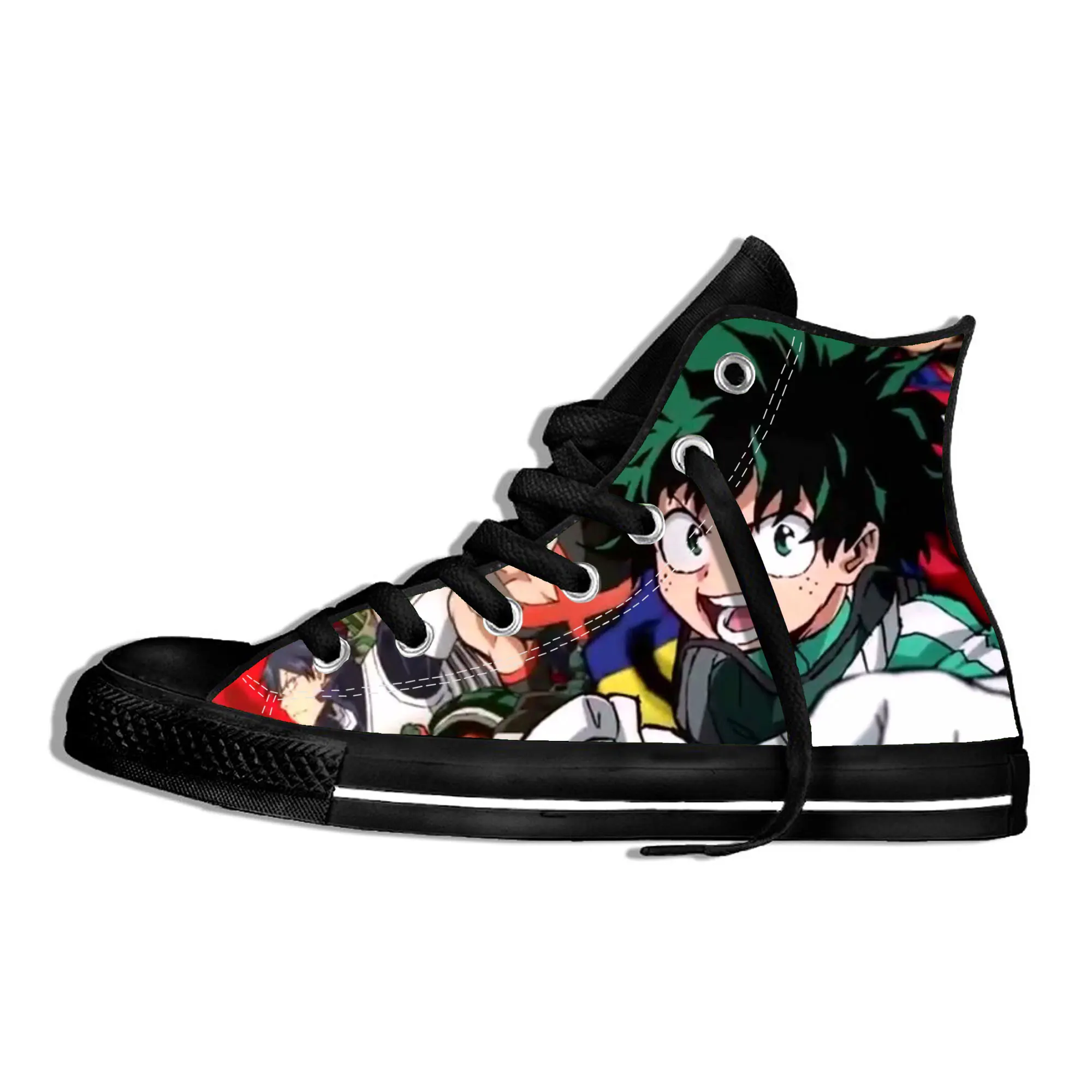 My Hero Academia Sneakers Off Black White Women Custom Shoes Breathable Spring Summer Canvas Walking Casual Shoes 
My Hero Academia Sneakers Off Black White Women Custom Shoes Breathable Spring Summer Canvas Walking Casual Shoes