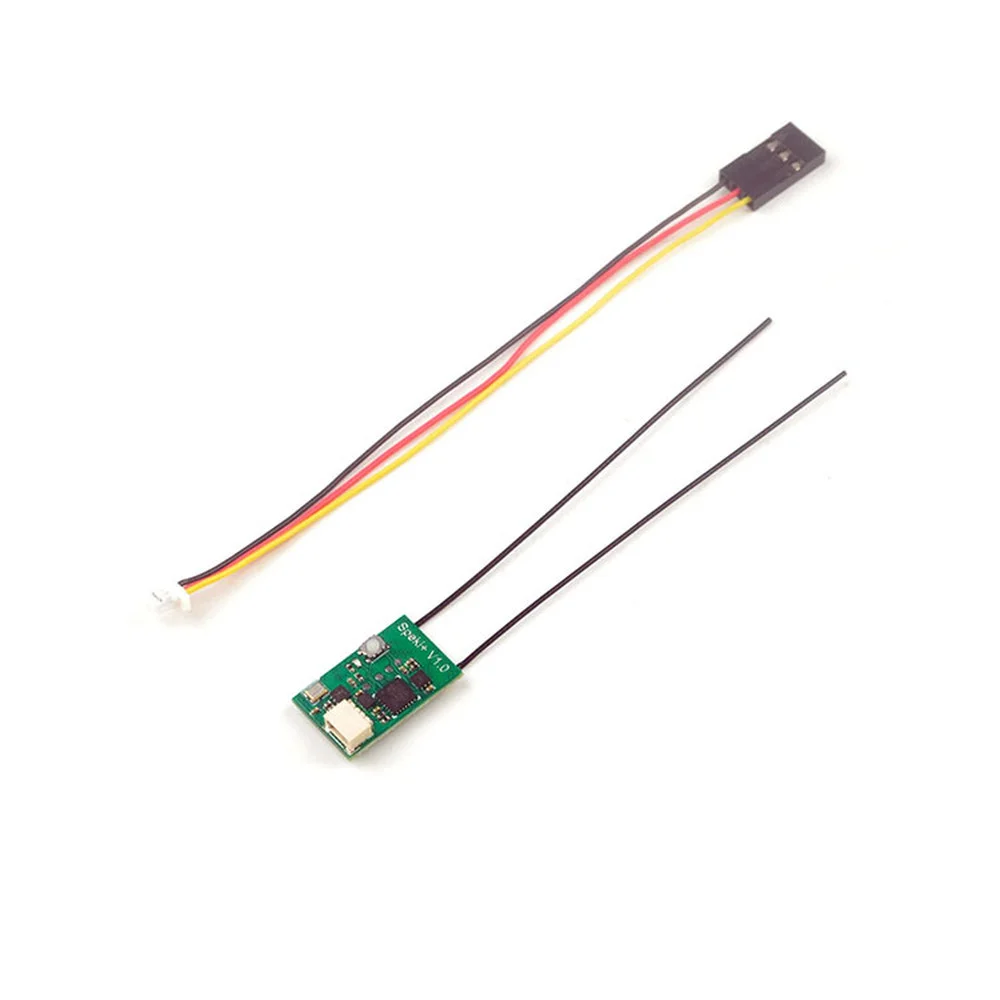 Happymodel Speki+ Micro 2.4G 12CH Receiver Only 1.2g Compatible DSM2/DSMX/SRXL Protocol With Power Amplifier RSSI Ready
Happymodel Speki+ Micro 2.4G 12CH Receiver Only 1.2g Compatible DSM2/DSMX/SRXL Protocol With Power Amplifier RSSI Ready