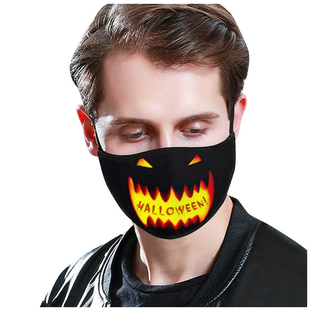 Unisex Reusable protection Masks Halloween Printed dustproof Adults Outdoor Adjustable Windproof breathable Masks mascarilas New
Unisex Reusable protection Masks Halloween Printed dustproof Adults Outdoor Adjustable Windproof breathable Masks mascarilas New