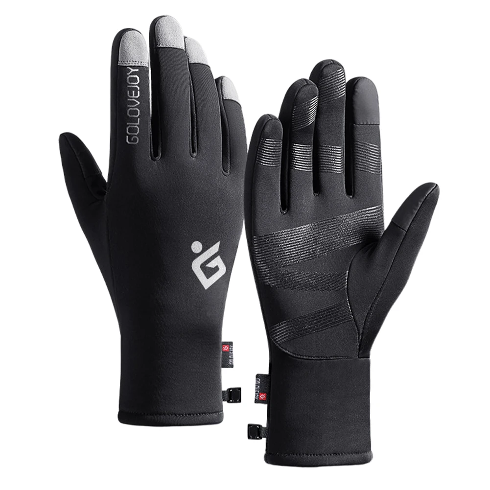 Winter Men's Cycling Gloves Warm Velvet Touch Screen Gloves Anti-Slip Waterproof Thermal Gloves for Riding Driving
Winter Men's Cycling Gloves Warm Velvet Touch Screen Gloves Anti-Slip Waterproof Thermal Gloves for Riding Driving