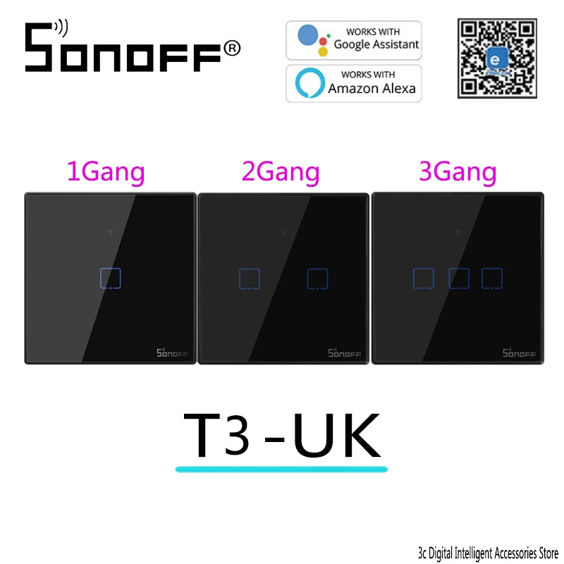 Интеллектуальный выключатель света SONOFF T3UK умный переключатель Беспроводной Wi-Fi 433 МГц RF пульт светильник переключатель настенный переключ...
Интеллектуальный выключатель света SONOFF T3UK умный переключатель Беспроводной Wi-Fi 433 МГц RF пульт светильник переключатель настенный переключ...