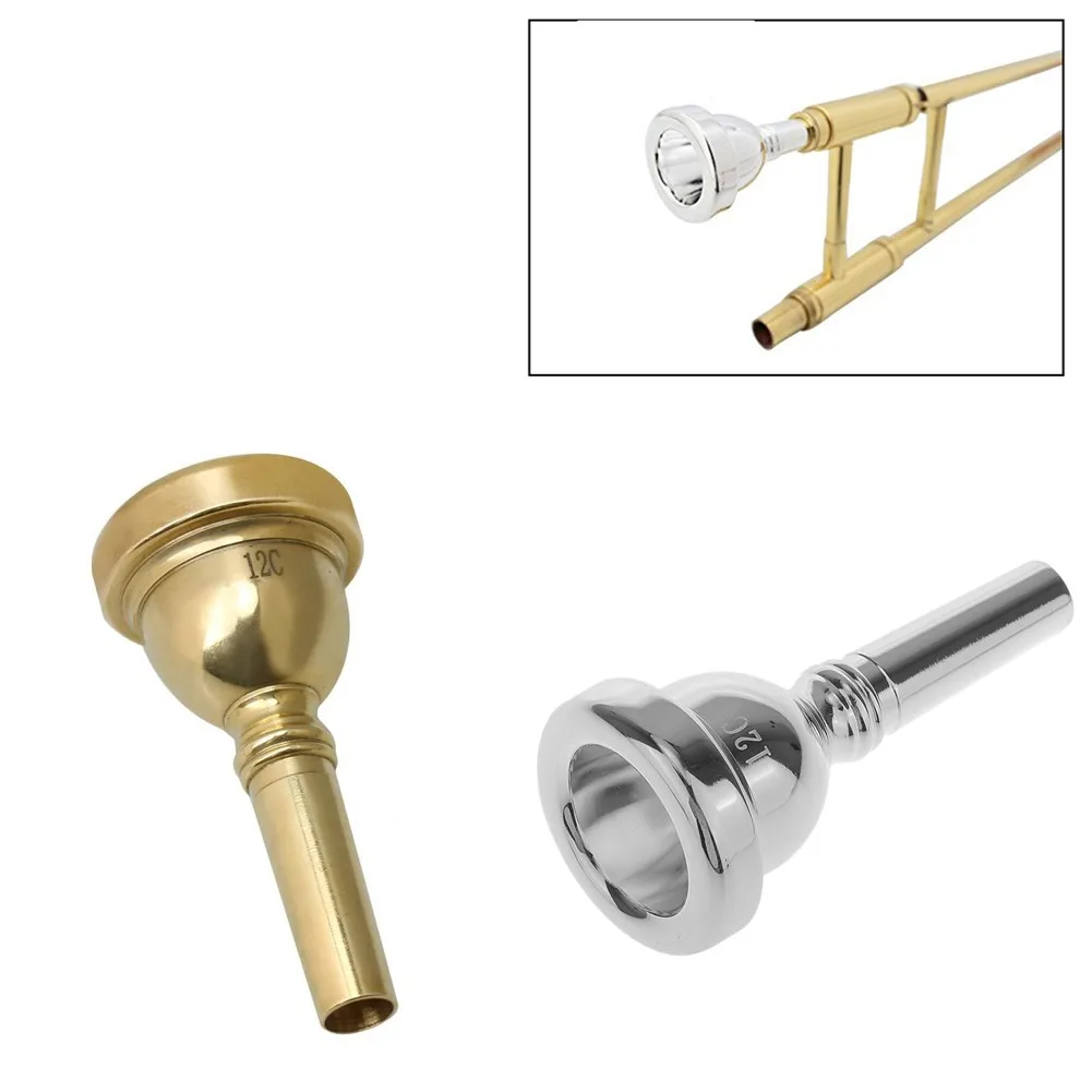 12C Alto Trombone Mouthpiece Universal Copper Alloy Music Instruments Accessorie Gold-plated Copper Alloy Professional Gift
12C Alto Trombone Mouthpiece Universal Copper Alloy Music Instruments Accessorie Gold-plated Copper Alloy Professional Gift