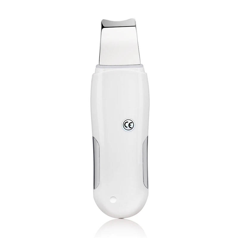 Ultrasonic Skin Scrubber Cleanser Face Cleaning Acne Removal Facial Spa Vibration Massager Ultrasound Peeling Clean Machine | Красота и