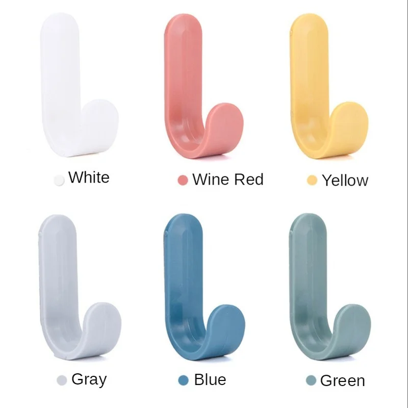 6Pcs Free punch Plastic Hooks Towel Door Hangers Self Adhesive Wall Racks Hat Key Organizer kitchen Non-mark sticky Home Decor
6Pcs Free punch Plastic Hooks Towel Door Hangers Self Adhesive Wall Racks Hat Key Organizer kitchen Non-mark sticky Home Decor
