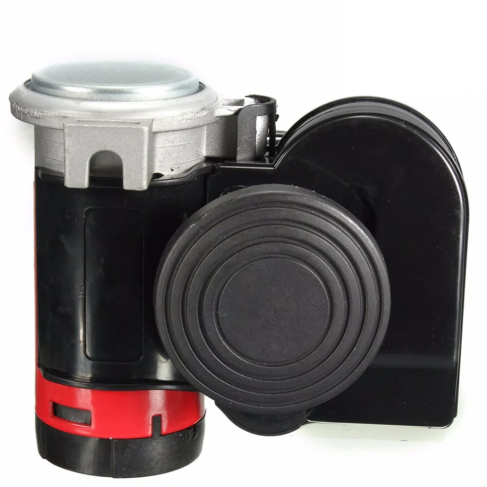 139dB 12V Black Car Snail Horn Compact Auto Dual Air Horn Harmonized Twin Tone for Car Vehicle Motorcycle Yacht Boat SUV Bike
139dB 12V Black Car Snail Horn Compact Auto Dual Air Horn Harmonized Twin Tone for Car Vehicle Motorcycle Yacht Boat SUV Bike