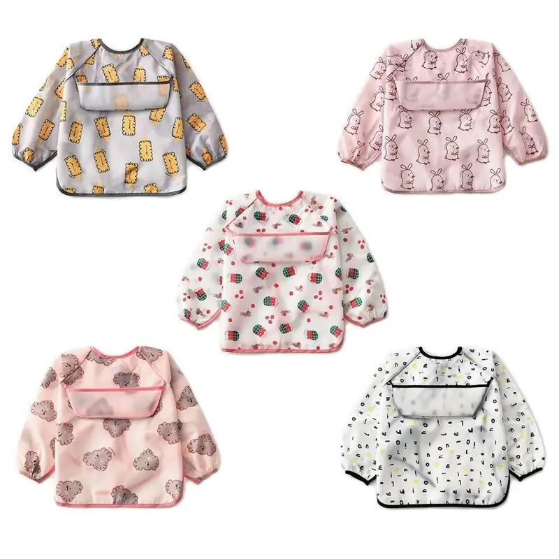 Waterproof Baby Kid Apron Toddler Long Sleeve Feeding Bib Cartoon Art Burp Cloth G99C
Waterproof Baby Kid Apron Toddler Long Sleeve Feeding Bib Cartoon Art Burp Cloth G99C