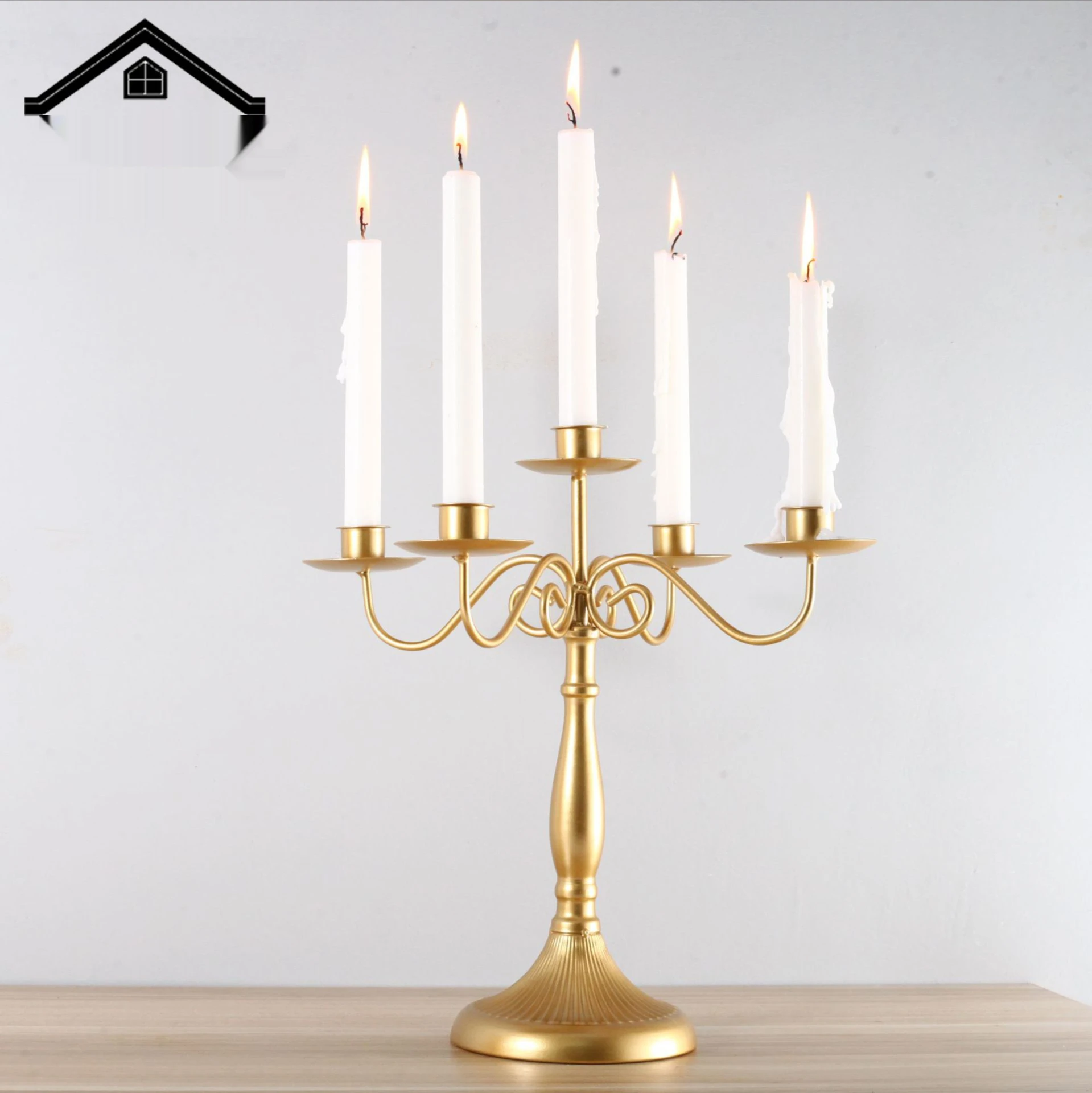 Five-headed candlestick table candlelight dinner wedding decoration props home decoration iron candlestick dining table decor
Five-headed candlestick table candlelight dinner wedding decoration props home decoration iron candlestick dining table decor