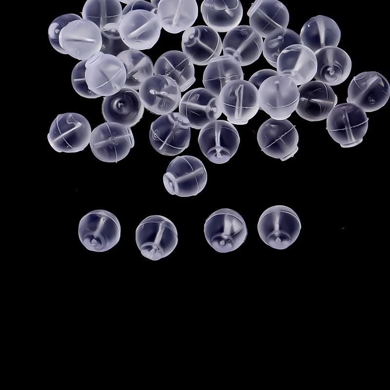 100pcs Silicone Round Ball with Half Hole White 6mm Protective Earplugs For DIY Jewelry Making Earrings Ear Hooks Accessories
100pcs Silicone Round Ball with Half Hole White 6mm Protective Earplugs For DIY Jewelry Making Earrings Ear Hooks Accessories