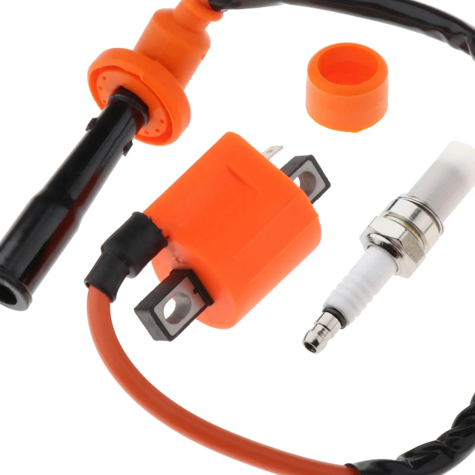 Ignition Coil and Spark Plug,Fit for Suzuki LTZ400 Quadsport 2003-2013,Replace 33410-09F00-Orange
Ignition Coil and Spark Plug,Fit for Suzuki LTZ400 Quadsport 2003-2013,Replace 33410-09F00-Orange