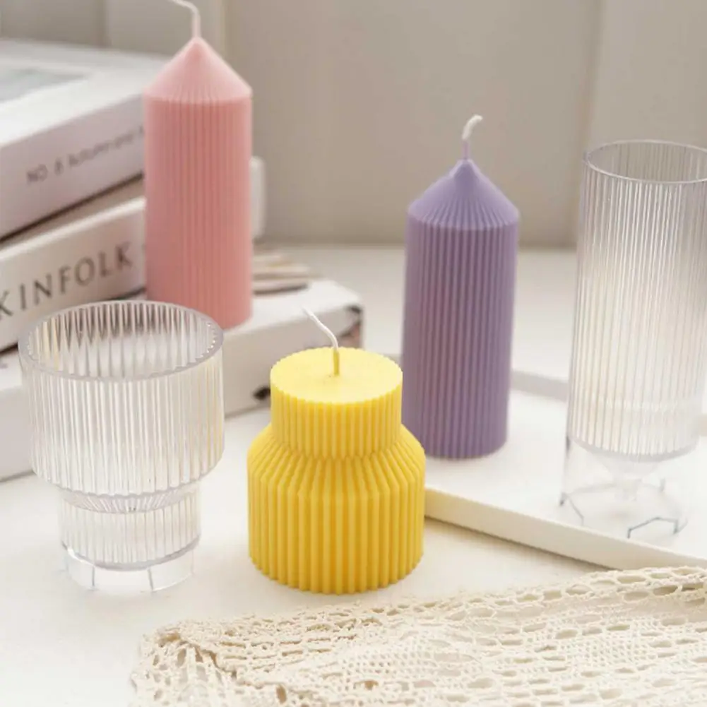 Форма для свечей ручной работы 3D пластырь столбов прочная форма из поликарбоната