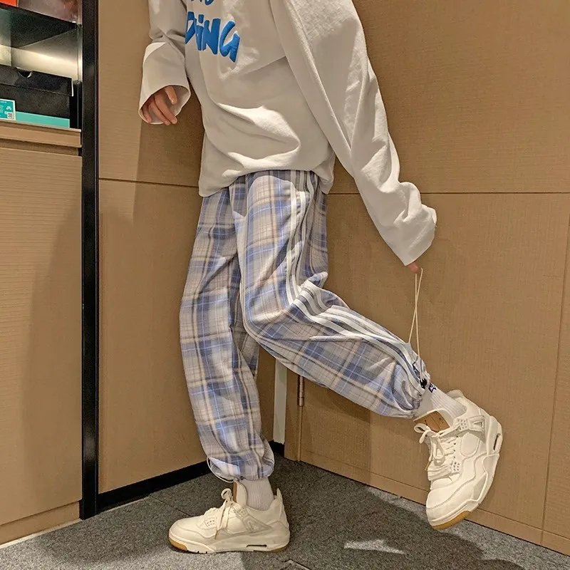 Athletic trousers female loose girth foot trousers INS plaid casual trousers Korean version go with spring trousers pants women
Athletic trousers female loose girth foot trousers INS plaid casual trousers Korean version go with spring trousers pants women