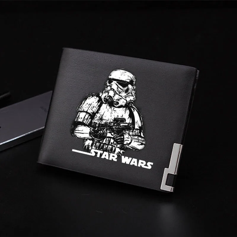 Satr Wars Luminous Card Wallet Purse Bag Skull PU Leather Printing Short Wallet Cartoon Money Bag Card Holders Black Purse Gift
Satr Wars Luminous Card Wallet Purse Bag Skull PU Leather Printing Short Wallet Cartoon Money Bag Card Holders Black Purse Gift