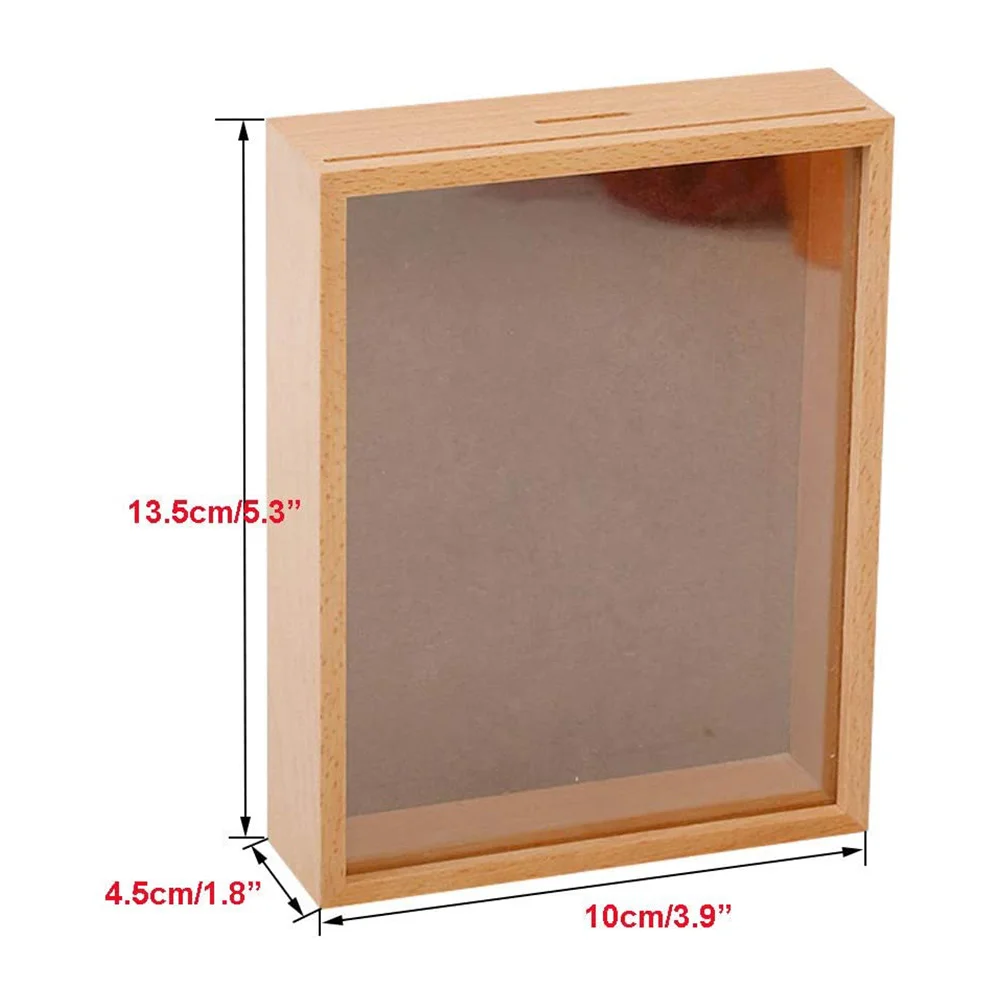 Novelty Money Box Wooden Photo Frame Piggy Bank Money Coin Bank For Children Picture Frame Money Case Kids Gift Home Decor
Novelty Money Box Wooden Photo Frame Piggy Bank Money Coin Bank For Children Picture Frame Money Case Kids Gift Home Decor