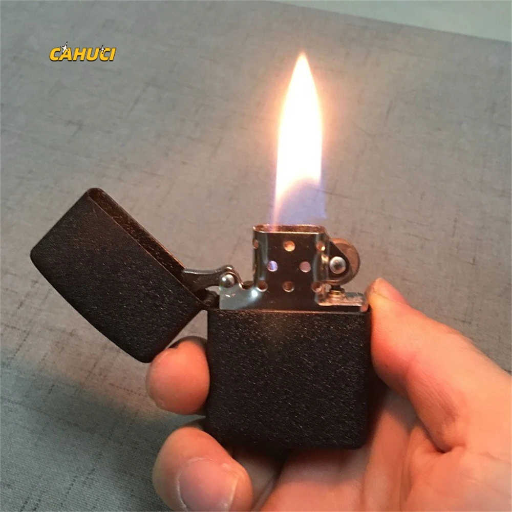 Portable Compact Kerosene Lighter Retro Gasoline Lighter Inflated Retro Lighter Outdoor Grinding Petrol Wheel Lighter Cigar Tool
Portable Compact Kerosene Lighter Retro Gasoline Lighter Inflated Retro Lighter Outdoor Grinding Petrol Wheel Lighter Cigar Tool