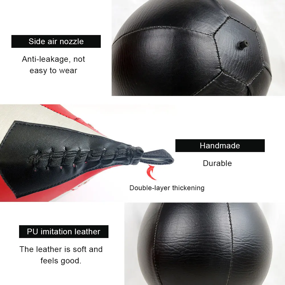 Pear-Shaped Speed Ball Decompression Vent Boxing Speed Ball Gym Exercise Speed Ball To Send Pump Hook High quality Easy to use
Pear-Shaped Speed Ball Decompression Vent Boxing Speed Ball Gym Exercise Speed Ball To Send Pump Hook High quality Easy to use