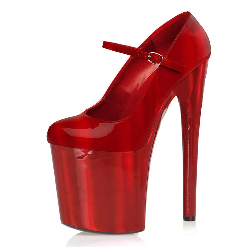 Mclubgirl 20CM Red Nightclub Hate Tiangao Single Shoes Pole Dance Plus Size High Heels Sexy Platform Model Catwalk Shoes LYP
Mclubgirl 20CM Red Nightclub Hate Tiangao Single Shoes Pole Dance Plus Size High Heels Sexy Platform Model Catwalk Shoes LYP