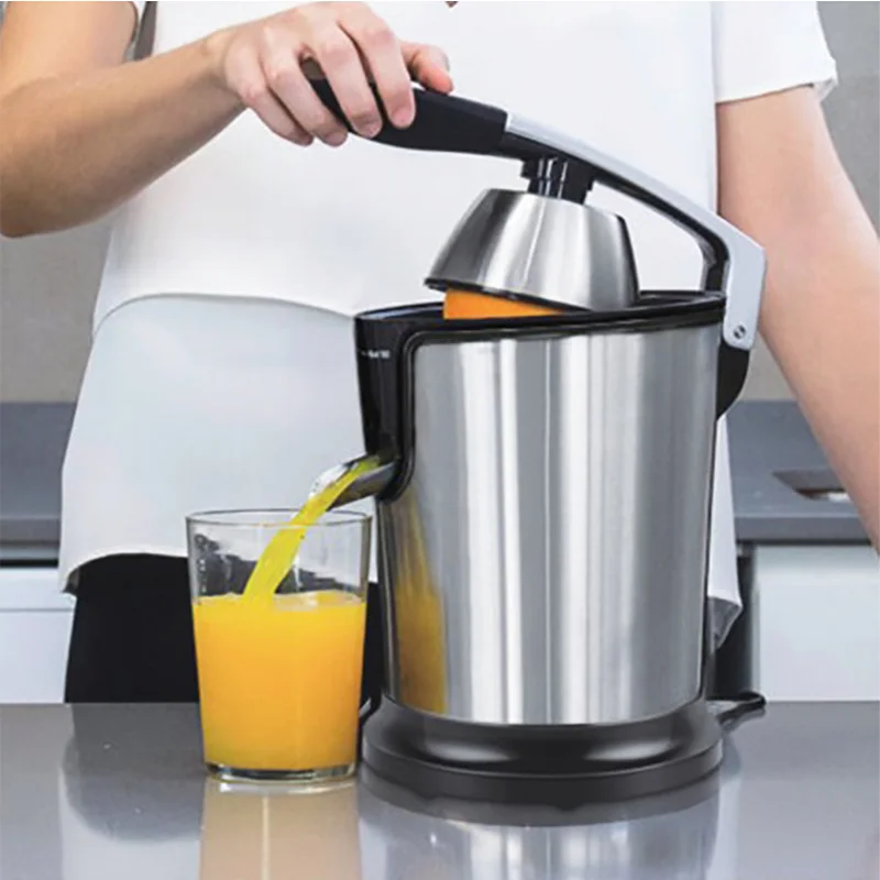 220V EU Stainless Steel Orange Lemon Electric Set Juicers Aluminum Die -casting Handle Household Low Power
220V EU Stainless Steel Orange Lemon Electric Set Juicers Aluminum Die -casting Handle Household Low Power