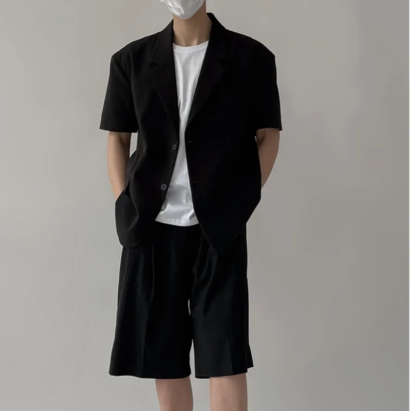 IEFB high qualtiy men's summer clothing profile short sleeve suit coat back vent causal korean streetwear fashion blazer 9Y6620
IEFB high qualtiy men's summer clothing profile short sleeve suit coat back vent causal korean streetwear fashion blazer 9Y6620