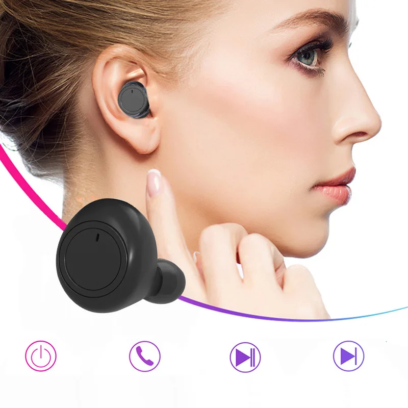 Y50 Digital Wireless Earbuds TWS Bluetooth Headset In-Ear Earbud Helmet Earpiece with Mic Charge Bin for Android IOS Phone Music
Y50 Digital Wireless Earbuds TWS Bluetooth Headset In-Ear Earbud Helmet Earpiece with Mic Charge Bin for Android IOS Phone Music