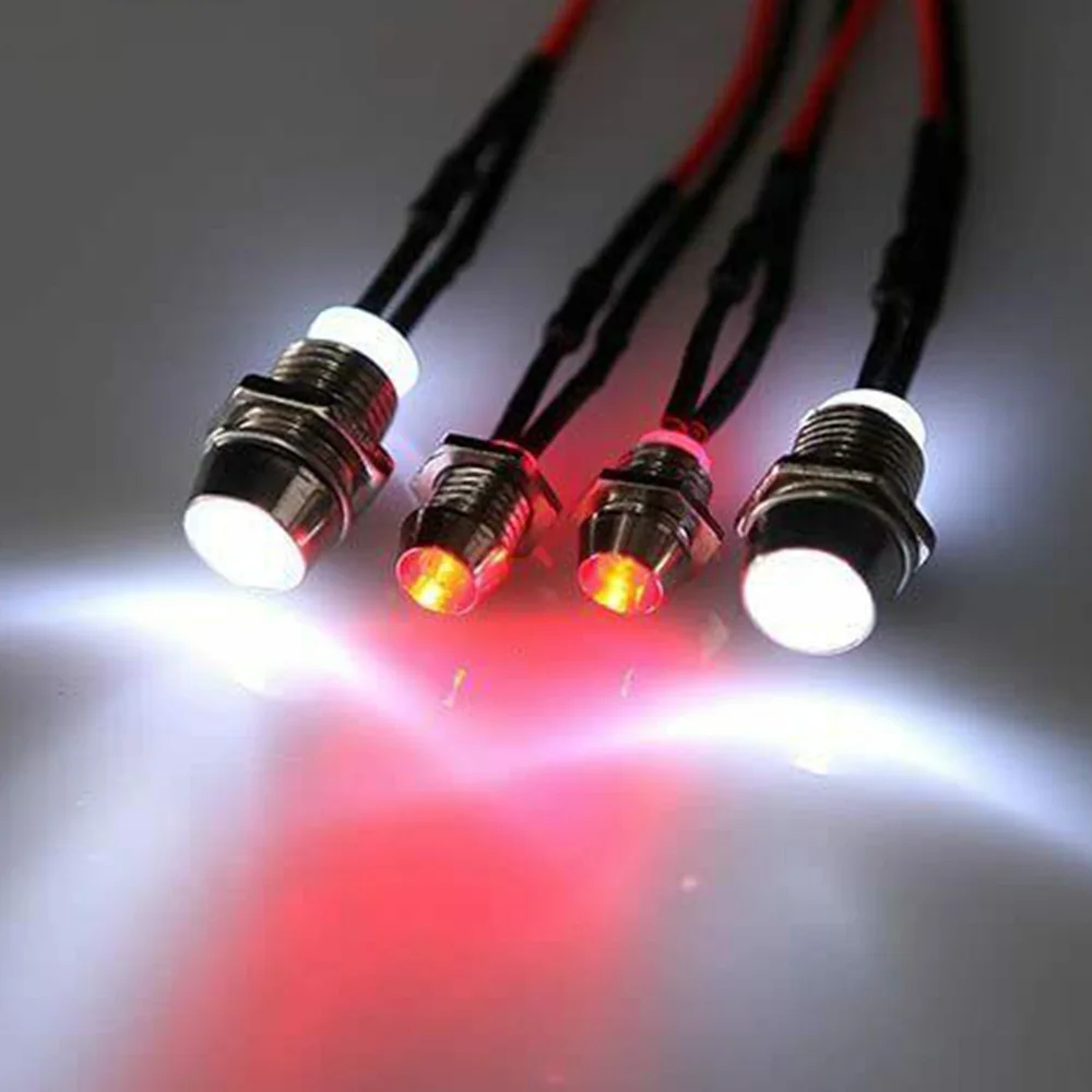 4 LED Lights Kit 2 White 2 Red for 1/10 1/8 HSP Redcat RC4WD Tamiya Axial SCX10 D90 HPI RC Car Light Model Drift Crawler Car 2pc
4 LED Lights Kit 2 White 2 Red for 1/10 1/8 HSP Redcat RC4WD Tamiya Axial SCX10 D90 HPI RC Car Light Model Drift Crawler Car 2pc