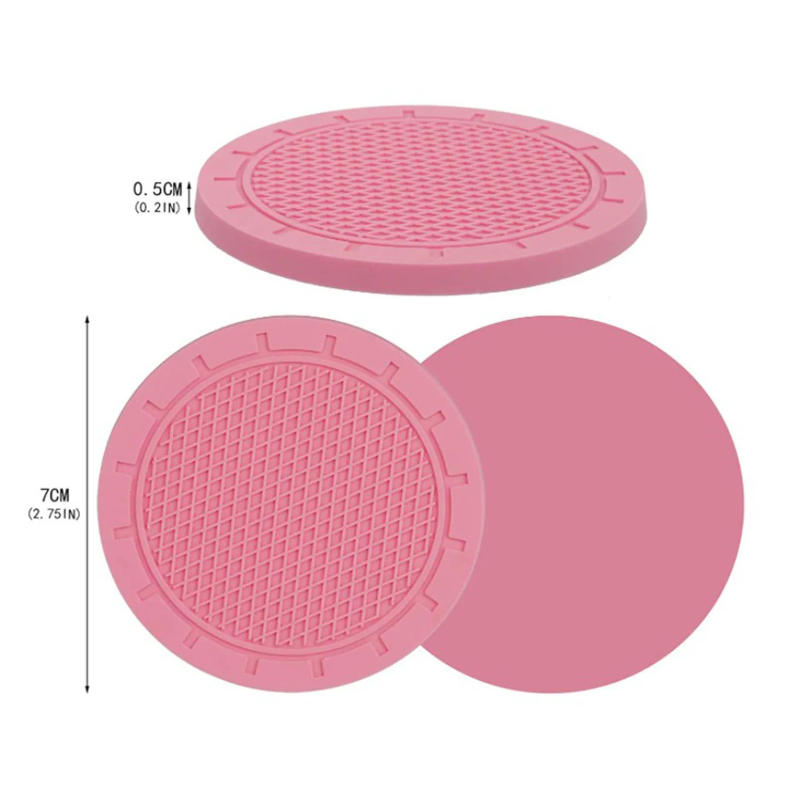 4pcs/set Car Cup Mat Waterproof Vehicle Coaster Rubber Water Cup Bottle Holder Non-slip Pad For Auto Car Interior Accessories
4pcs/set Car Cup Mat Waterproof Vehicle Coaster Rubber Water Cup Bottle Holder Non-slip Pad For Auto Car Interior Accessories