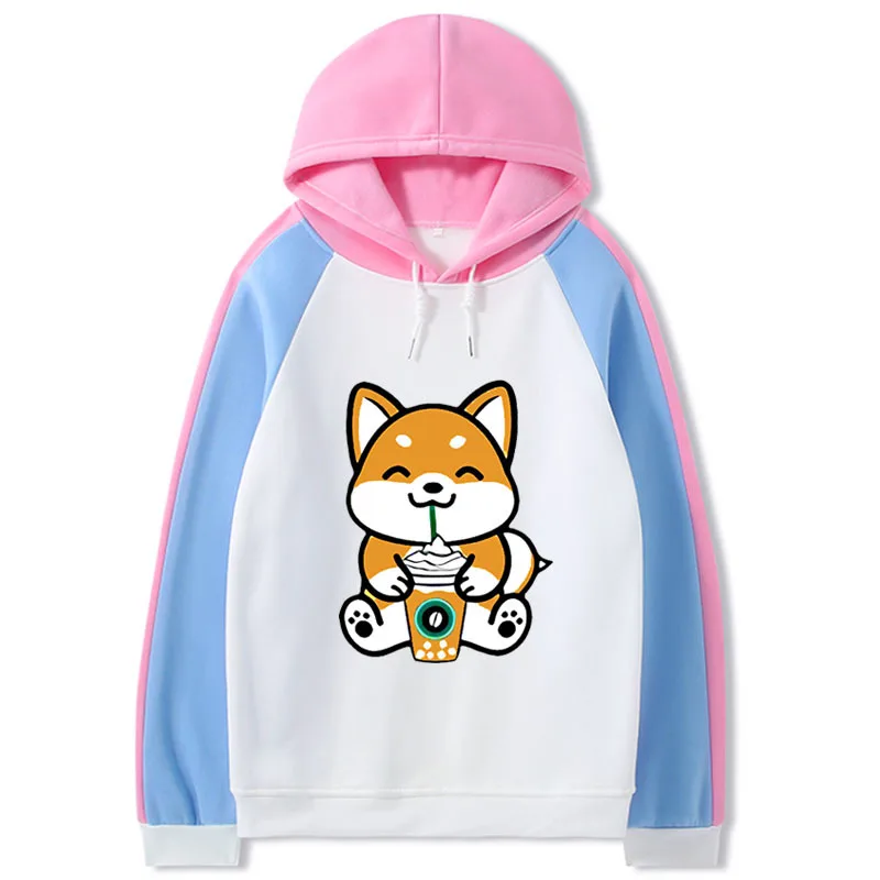 Milk Tea Dog Hoodie Men/Women Contrasting Color New Casual Loose Trendy Plus Velvet Sweatshirt Unisex Streetwear Oversize Tops
Milk Tea Dog Hoodie Men/Women Contrasting Color New Casual Loose Trendy Plus Velvet Sweatshirt Unisex Streetwear Oversize Tops