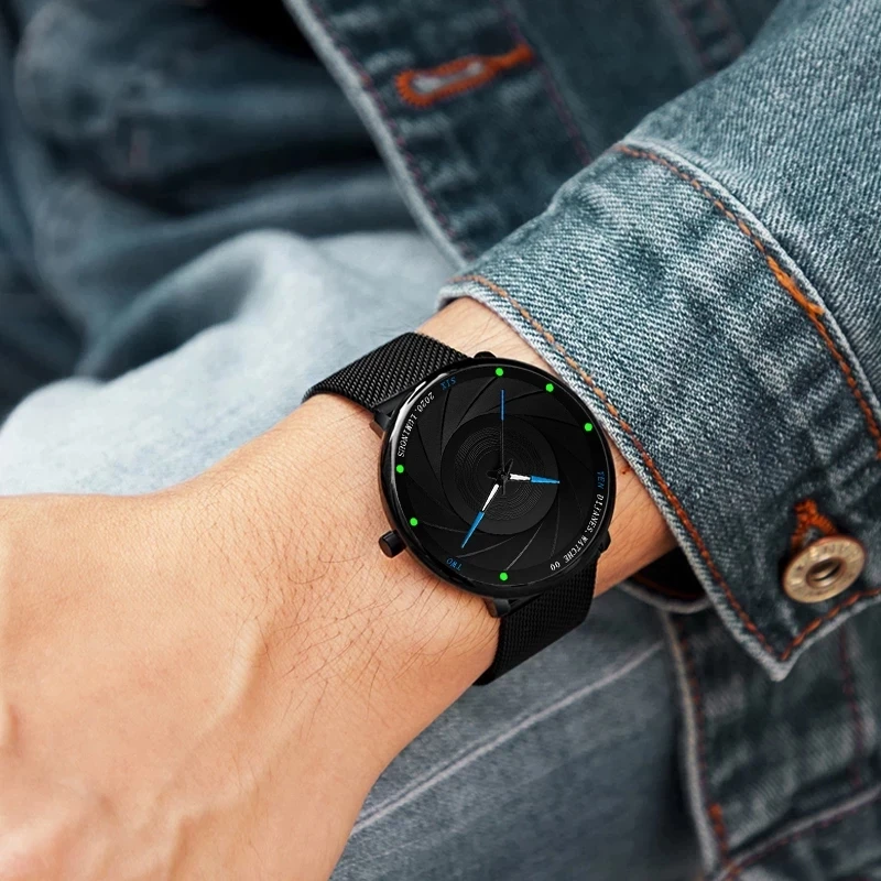 2021 Minimalist Mens Fashion Watches Ultra Thin Stainless Steel Mesh Belt Quartz Wrist Watch Men Business Watch Montre Homme
2021 Minimalist Mens Fashion Watches Ultra Thin Stainless Steel Mesh Belt Quartz Wrist Watch Men Business Watch Montre Homme