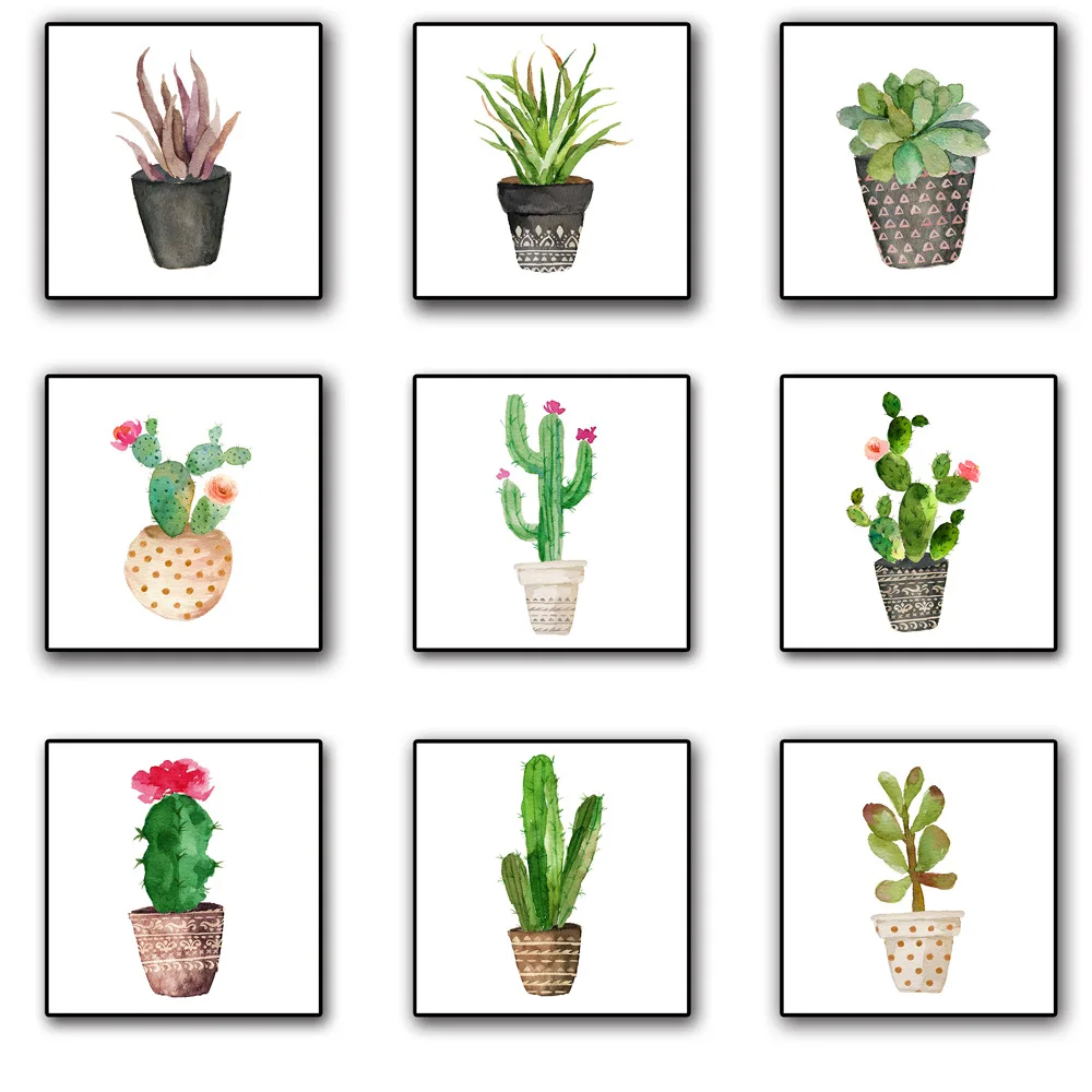 Nordic Chloroplastida Cactus Painting Hipster Pastoral Restaurant Bedroom Living Room Children's Painting Cuadros decoracion
Nordic Chloroplastida Cactus Painting Hipster Pastoral Restaurant Bedroom Living Room Children's Painting Cuadros decoracion