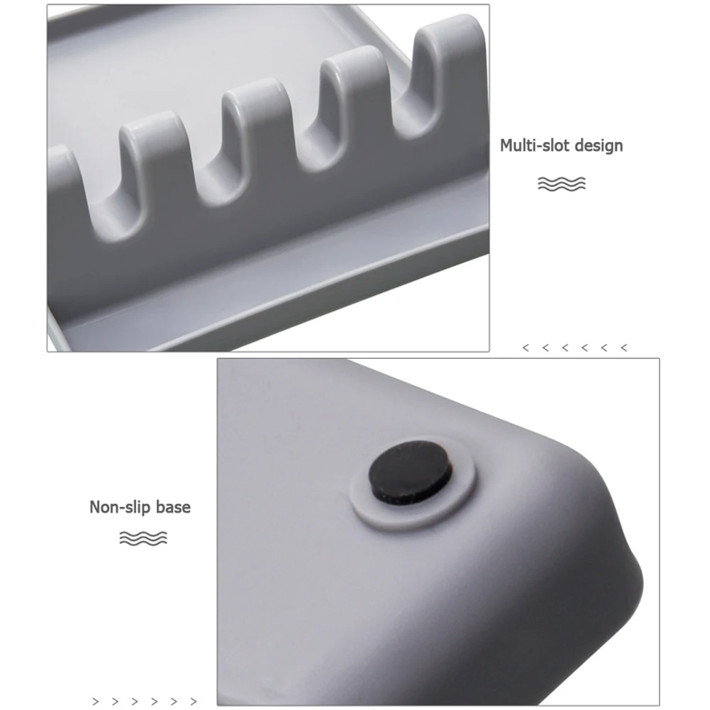 Stand for Spoons Spatula Stand Spatula Ladle Shelf Spoon Rest Pot Lid Holder Rack Cover Strainer Pad Kitchen Accessories 
Stand for Spoons Spatula Stand Spatula Ladle Shelf Spoon Rest Pot Lid Holder Rack Cover Strainer Pad Kitchen Accessories