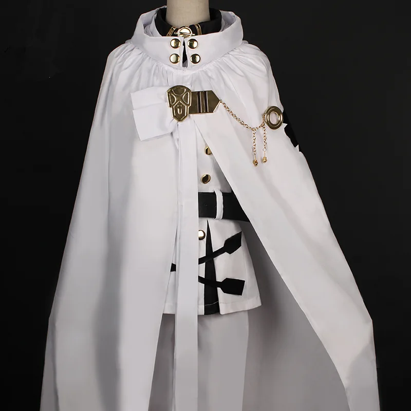 Seraph Of The End Owari no Seraph Mikaela Hyakuya Uniforms Cosplay Costume with Wig Full Set
Seraph Of The End Owari no Seraph Mikaela Hyakuya Uniforms Cosplay Costume with Wig Full Set
