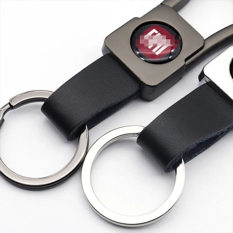 Car keychain high quality metal leather portable car logo keychain car accessories suitable for Fiat- 500 500L 500X 124 Bravo
Car keychain high quality metal leather portable car logo keychain car accessories suitable for Fiat- 500 500L 500X 124 Bravo