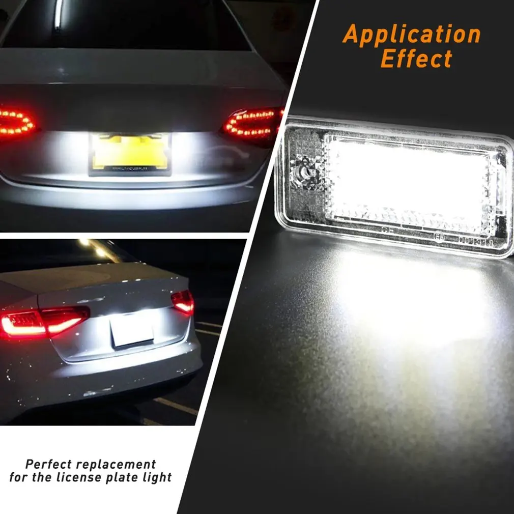 Small White LED License Plate Lamp Energy Saving High Luminescent Purity No Filament Structure License Plate Lamp
Small White LED License Plate Lamp Energy Saving High Luminescent Purity No Filament Structure License Plate Lamp