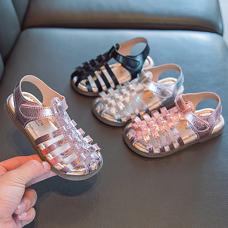Summer Children's Sandals Girls Baby Shoes Kids Princess Soft Soled Beach Shoes Fashion Casual Flat Sandals
Summer Children's Sandals Girls Baby Shoes Kids Princess Soft Soled Beach Shoes Fashion Casual Flat Sandals