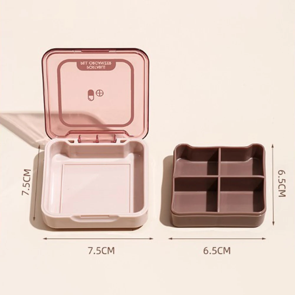 Four Grid Medicine Case Plastic Large Capacity Dispenser Organizer Travel Pill Box Organizer Medicine Box Splitters Organizer
Four Grid Medicine Case Plastic Large Capacity Dispenser Organizer Travel Pill Box Organizer Medicine Box Splitters Organizer