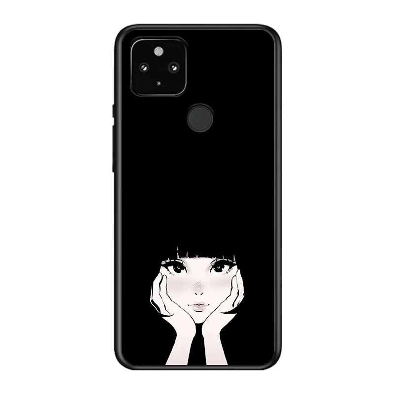 Anime Sad Dark Girl Soft TPU Silicone Black Cover For Google Pixel 5 4A 5G 4 XL Phone Case
Anime Sad Dark Girl Soft TPU Silicone Black Cover For Google Pixel 5 4A 5G 4 XL Phone Case