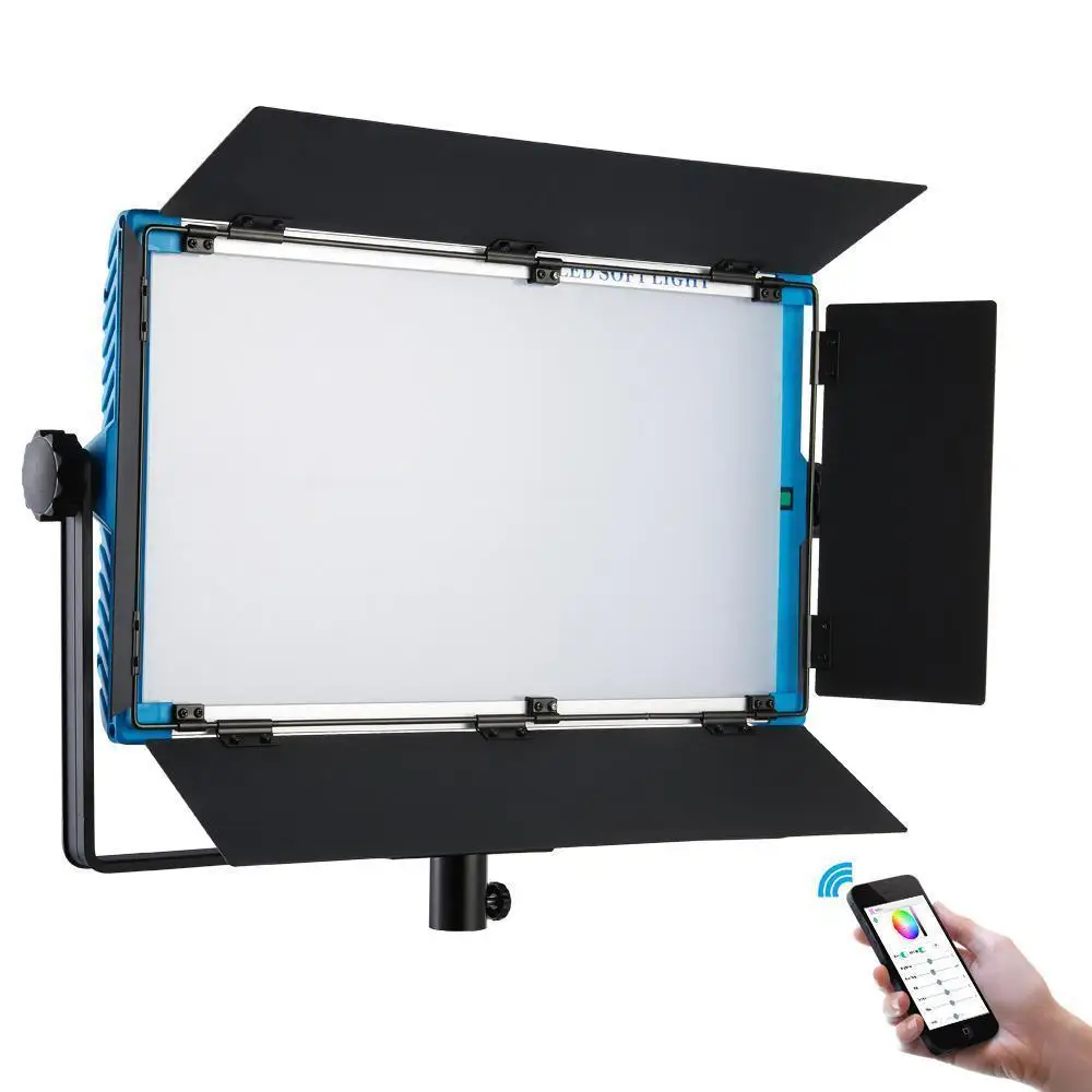 140W LED RGB Panel Lamp Bluetooth APP Controller Yidoblo A-2200C Pro Photography continue lighting for Photo Studio Video Film
140W LED RGB Panel Lamp Bluetooth APP Controller Yidoblo A-2200C Pro Photography continue lighting for Photo Studio Video Film