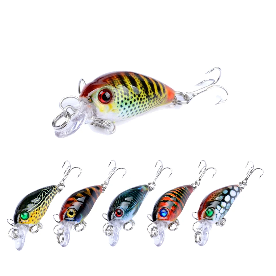 1Pcs 4.5cm 4g Hard Fishing Lure Crank Bait Diving Depth 0.1-0.3m Lake River Fishing Wobblers Carp Fishing Baits
1Pcs 4.5cm 4g Hard Fishing Lure Crank Bait Diving Depth 0.1-0.3m Lake River Fishing Wobblers Carp Fishing Baits