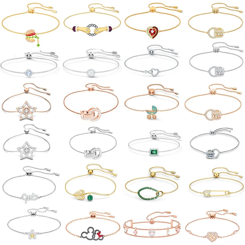 Swa Christmas gifts for new year 2022 Trends Women's jewelry store austrian crystal Jewelry Adjustable woman charm bracelet
Swa Christmas gifts for new year 2022 Trends Women's jewelry store austrian crystal Jewelry Adjustable woman charm bracelet