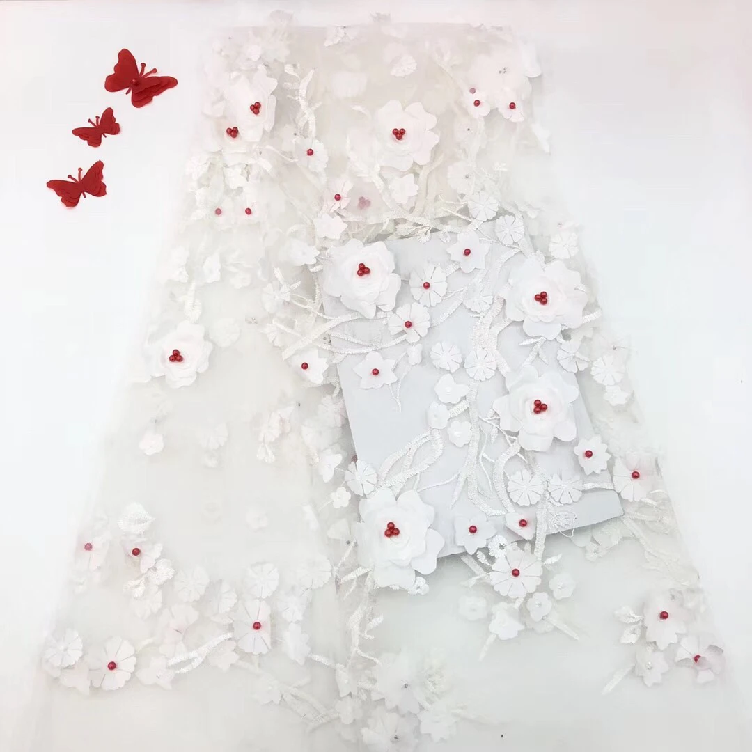 3D African Flower Embroidered Tulle Lace, Pearls African Lace Fabric 2021 High Quality Lace Sky Blue RF2713
3D African Flower Embroidered Tulle Lace, Pearls African Lace Fabric 2021 High Quality Lace Sky Blue RF2713